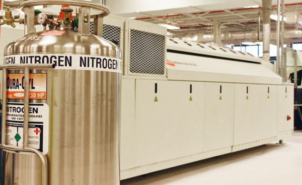 QMS Installs New Nitrogen Purge SMT Reflow Oven Capability